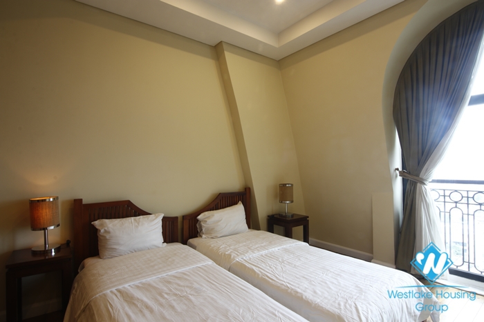 A big 3 bedrooms apartment for rent in Pacific Ly Thuong Kiet st, Hoan Kiem District